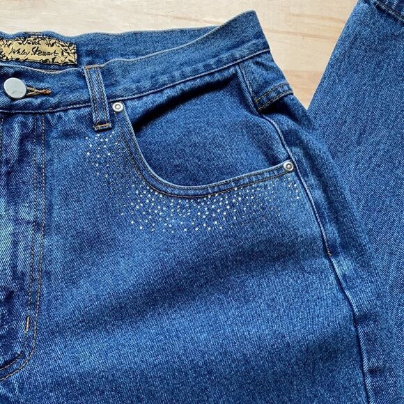 Ashley Stewart Retro High Waist Jeans - Picture 3 of 8